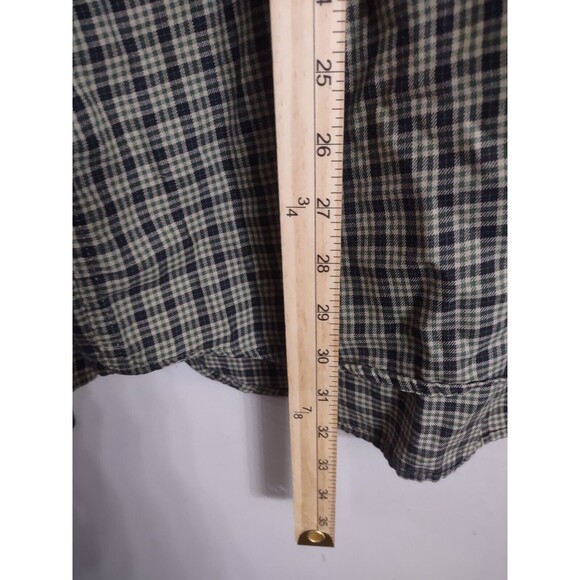 J.Crew Shirt Plaid Button Down Buffalo Check Size XL Long Sleeve - Picture 5 of 6
